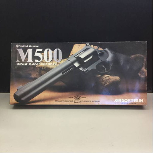 タナカワークス S&W M500 ステンレスモデル ガスリボルバー