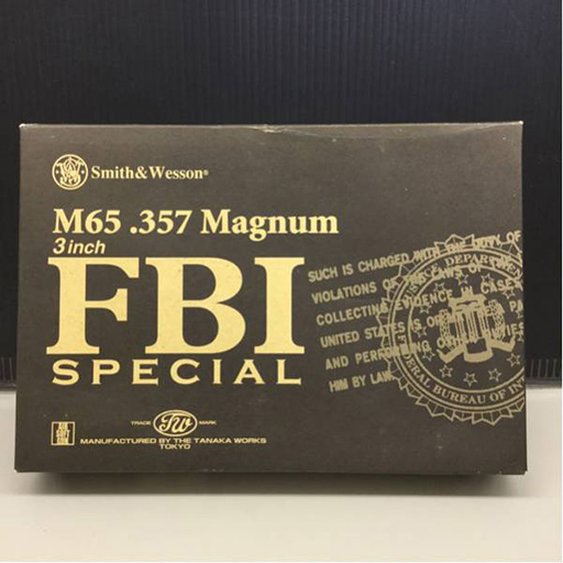 タナカ S&W M65 FBIスペシャル 3in ラバーグリップ